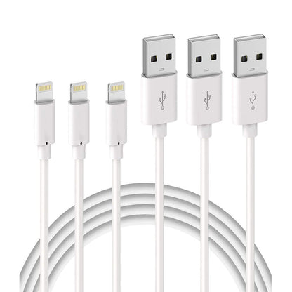 3PCS 1M USB Data Charging Cable For IOS Phones