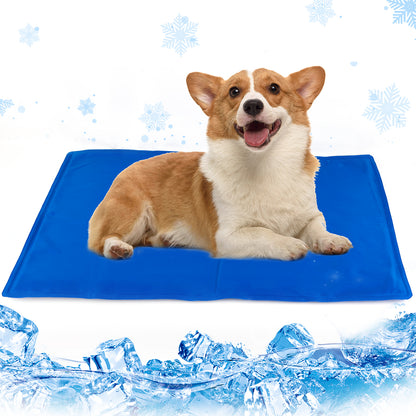 Pet Cooling Mat For Dogs And Cats, Pressure Activated Dog Cooling Pad