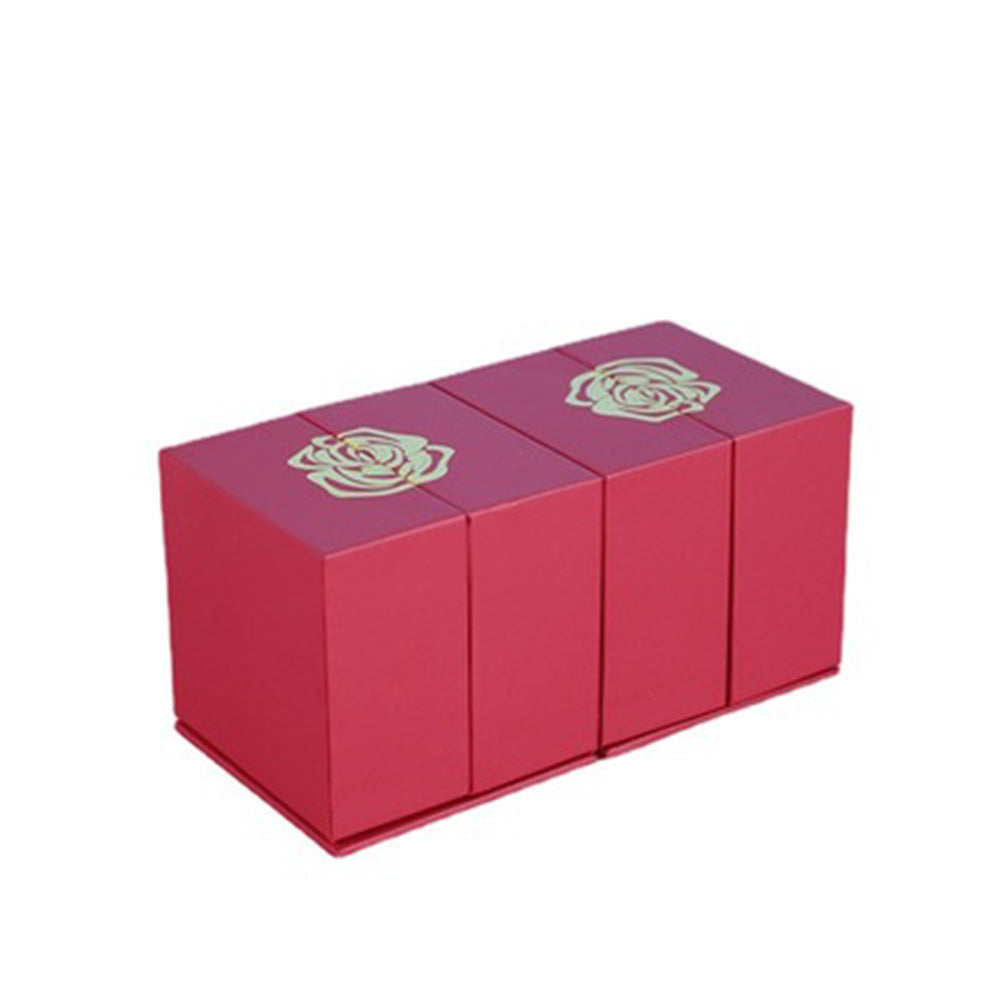 Hot Valentine's Day Gifts Metal Rose Jewelry Gift Box