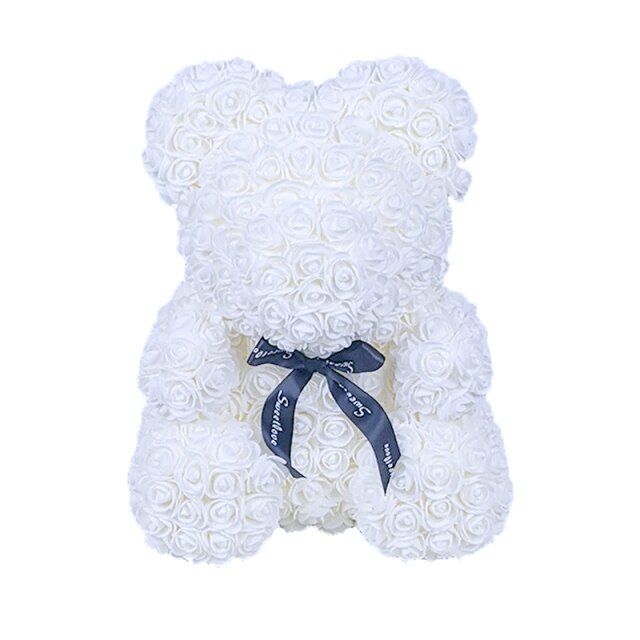 Valentine's Day Gift Rose Bear Eternal Flower Rose Teddy Bear