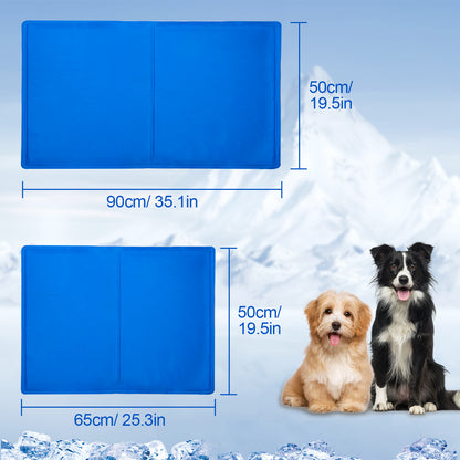 Pet Cooling Mat For Dogs And Cats, Pressure Activated Dog Cooling Pad